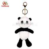 New Design Your Own Wholesale Factory Mini Plush Bear Animal Keychain Metal Hook