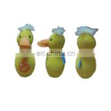 Customized No.6 bowling ball animal Plush Toy, Baby Bed Bell Rattle, Baby Wrist Rattle B0093 Shenzhen toy factory