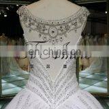 1A756 Princess Heavy Beading Luxury Shining Wedding Gown Evening Dress 2016 thumbnail-6