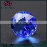 China yiwu 30mm lavender faceted crystal cheap glass beads for chandelier