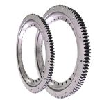 XA 240685N cross roller slewing bearing with external gear teeth 830.1*577*68mm