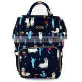 Fashion Diaper Bag Backpack Water Resistant Baby Bag for Women Girls Mum thumbnail-3