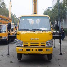 ISUZU 100P 600P 14M Aerial Work Platform Manlift Vehicle Folding Arm Bucket Truck thumbnail-5