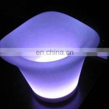 Multicolored Glowing Waterproof Wine Holder Decorative Led Ice Bucket for Bar thumbnail-2