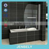 Arc 6mm Frameless Swing Shower Doors BL-063 thumbnail-1