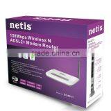 Netis 150Mbps Wireless N ADSL2+ Modem Router thumbnail-4
