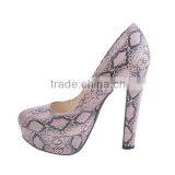 High Heel Platform Snake Women Pumps Shoes thumbnail-4