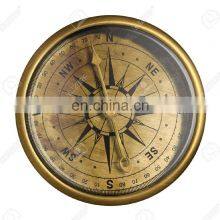 Vintage Brass Compass