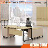 Customized Director Executive Office Table Wooden 1.8m Office Computer Laptop Desk With Cabinet thumbnail-1