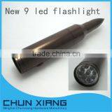 New Product Rocket Shape 3*AAA 9 Led Outdoor Lighting thumbnail-1