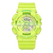 SHHORS 692B Fashionable Digital Quartz Women Men Watch Silicone Waterproof Alarm Sports Cheap Watches Online