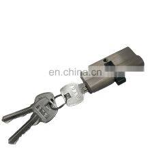 High Quality China Supplier Home Security Iron Cylinder Door Lock Core With 2 Piece Key