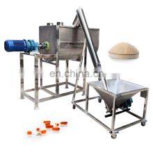 20L Horizontal Raw Mushroom Plant Spray Material Charcoal Wet And Dry Powder Machine Ribbon Type Mixer thumbnail-2