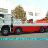 12 Wheels Heavy Duty Tow Truck Under Lift Wrecker Truck 50-60 Ton for Sale thumbnail-2