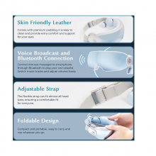 Electric Eye Massager With Bone Conduction Sound Technology MH-223 thumbnail-5