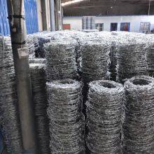 Double Twist Core Galvanized Military Barbed Wire For Security Fencing And Barriers thumbnail-4