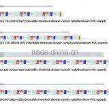 Shower Curtain Pole Stainless Steel Shower Rod SS304 Shower Curtain (8009)