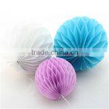 Decorative Colorful Chinese Hanging Craft Paper Honeycomb Ball for Birthday Anniversary thumbnail-6