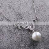Cheap Luxury Silver 925 Pearl Necklace for Gift thumbnail-1