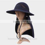 2015 Hunting Fishing Outdoor Cap Washed Cotton Bucket Hat With String thumbnail-6