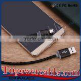 For Samsung S6 Premium Genuine Leather Charging Cable For Android thumbnail-5