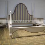 China Manufacturer Wholesale Leather Bed Luxury Hotel Bedroom Bed thumbnail-3