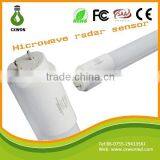 18w T8 Microwave Radar Sensor Led Tube Lighting 2 Years Warranty