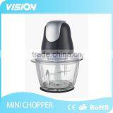 WX-308 Silver Decoration 1.0L Multi-function Electric Mini Food Chopper thumbnail-1
