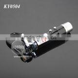 Aluminum Carabiner Personality UV Money Detector Electric Light Mini Flashlight Lamp LED Torch With Keyring thumbnail-3