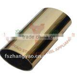 Polished Pipe(316, ASTM A554, Titanium Golded Surface)