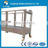 Aluminum 6m 630kg Construction Hoist Suspended Platform ZLP630 / Lift Gondola / Cradle Rental thumbnail-1