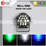 HOT Sell 18*10W RGBW 18pcs Led Par Can/RGBW 4in1 Led Par Light