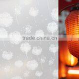 2015 White Leaves Matte Glass Film Household Usage DIY Adhesive Window Film for Home Decoration thumbnail-6