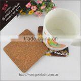 China Manufacturer Promotional Blank Wood MDF Cork Board Coaster thumbnail-2