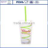 2015 New Double Wall Plastic Coffee Mug or Thermo Mug thumbnail-1