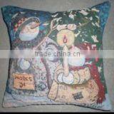 Christmas Tapestry Cushions, Designer Pillowcase thumbnail-1