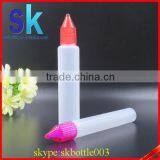 PE Material 30ml pe Unicorn Bottle With Childproof Cap for e Liquid thumbnail-1
