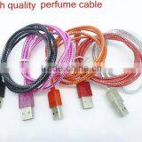 Manufacture Perfume Round Cable for Mobile Phone