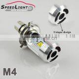 New Arrival M4 Motorcycle LED Headlight H4 20W 2000LM With Hi Low Bean thumbnail-4