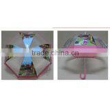 Full Color Printing POE Umbrella for Girls