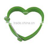 Love Heart Shaped 400x400mm Silicone Rubber Pancake Mold Egg Ring thumbnail-1