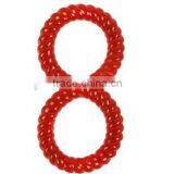 Top Grade Durable TPR Dog Chew Toy 8 Shape Red thumbnail-2