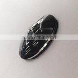 Custom 3d Acrylic Chrome Car Round Logo Bumper Sticker Badge thumbnail-3