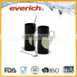 Creative Double Wall Plain Ceramic Blank Coffee Mug thumbnail-1