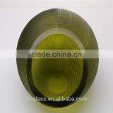 Promotion Decor Glass Oval Vase Green Cheap thumbnail-4