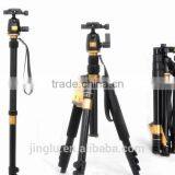 Q555 Portable Magnesium Aluminium Tripod Monopod Tripod+ Ball Head for Camera thumbnail-2