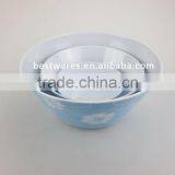 3 size Hot sales Melamine Round Salad Bowl