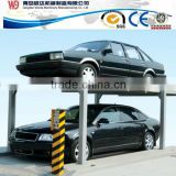 parking in pit for 4 cars hydraulic car lift parking system