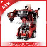 2.4G RC Robot Car Toys Transform Toys Car With Music