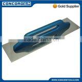 600mm Plastering trowel with Silver Blue Wooden Handle , Cement Trowel